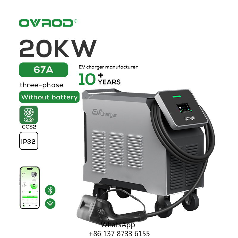 Portable Dc Fast Charger 20Kw Ccs2 - Ovrod New Product Portable Movable Ccs2