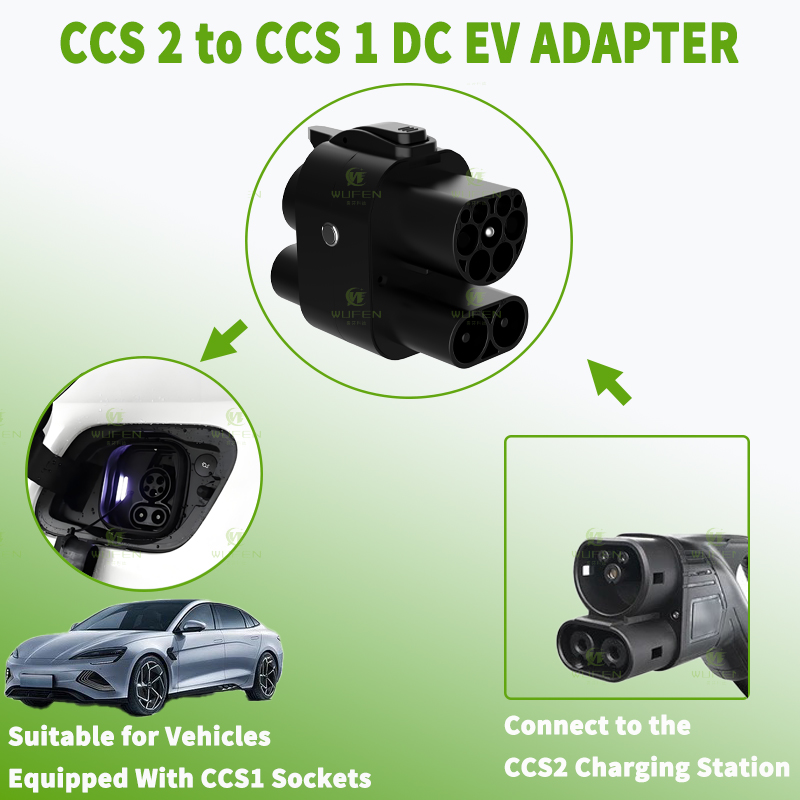 WUFEN CCS2 to CCS1 250A Adapte - đánh giá và giá Ccs2 To Ccs1 Fast Charge Adapter 250Kw