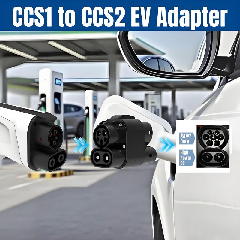 EV Charging Adapter 250A 250KW - đánh giá và giá Ccs2 To Ccs1 Fast Charge Adapter 250Kw