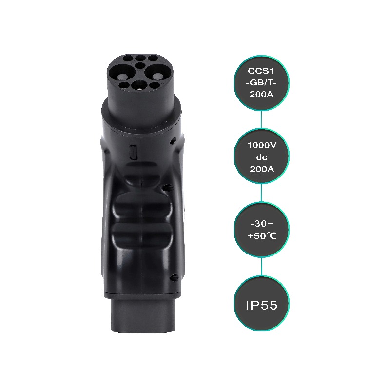 Ccs2 to Gb/T Electric Vehicle  - đánh giá và giá Gb/T To Ccs2 200A Fast Charging Adapter