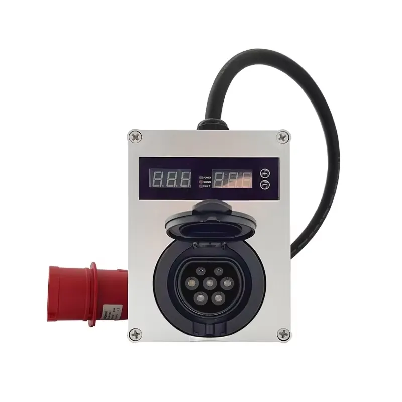 Mini 16A 32A Smart App Electri - đánh giá và giá Portable Ev Charger 32A Type 2 Cee Plug