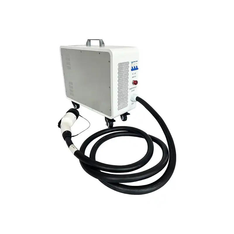 Mobile Ev Charger Single  Port - đánh giá và giá Portable Dc Fast Charger 20Kw Ccs2